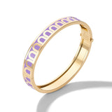 L'Arc de DAVIDOR Bangle MM, 18k Yellow Gold with Lacquered Ceramic - DAVIDOR