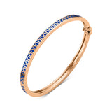 L'Arc de DAVIDOR Bangle Mini, 18k Rose Gold with Lacquered Ceramic - DAVIDOR