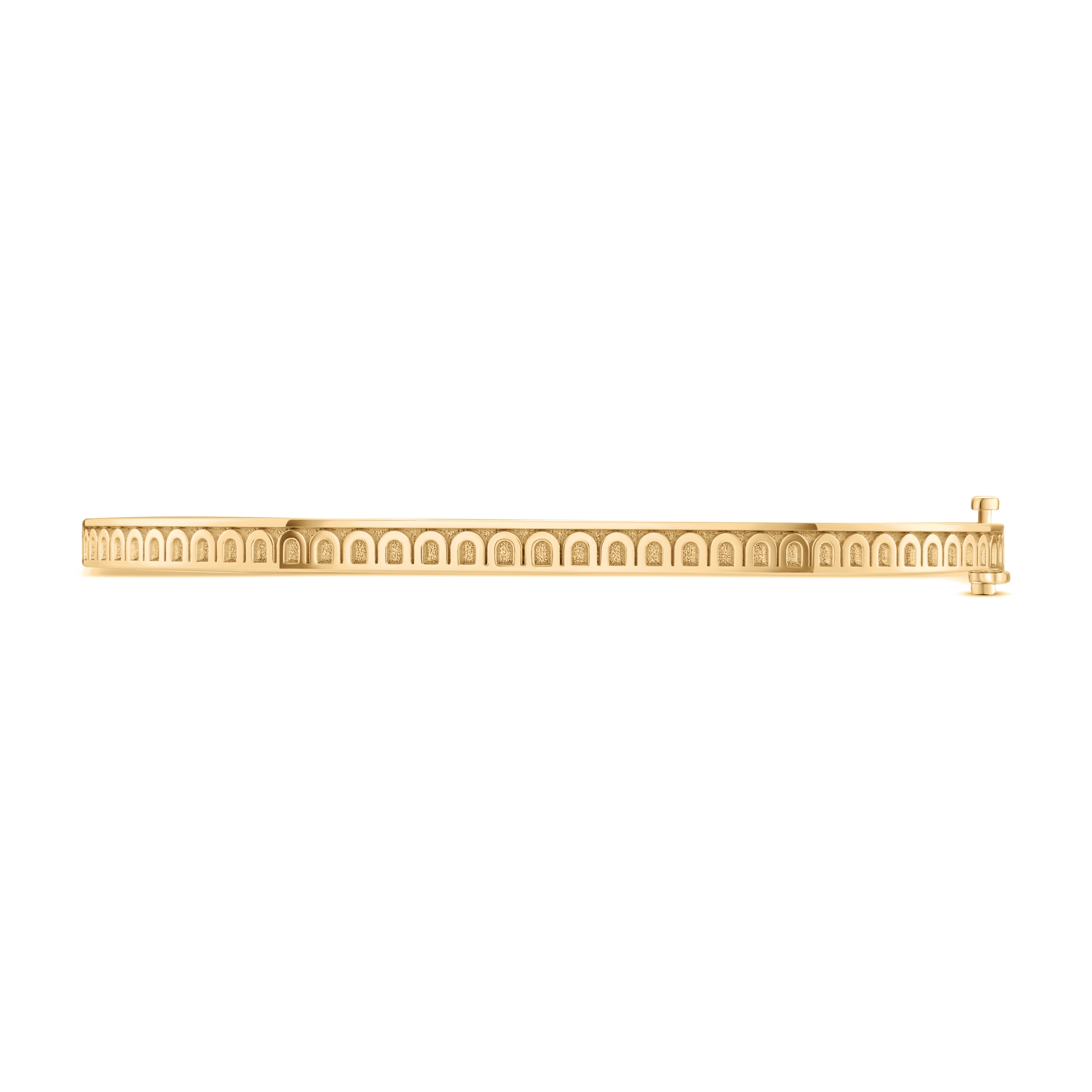 L'Arc de DAVIDOR Bangle Mini, 18k Yellow Gold with Satin Finish - DAVIDOR