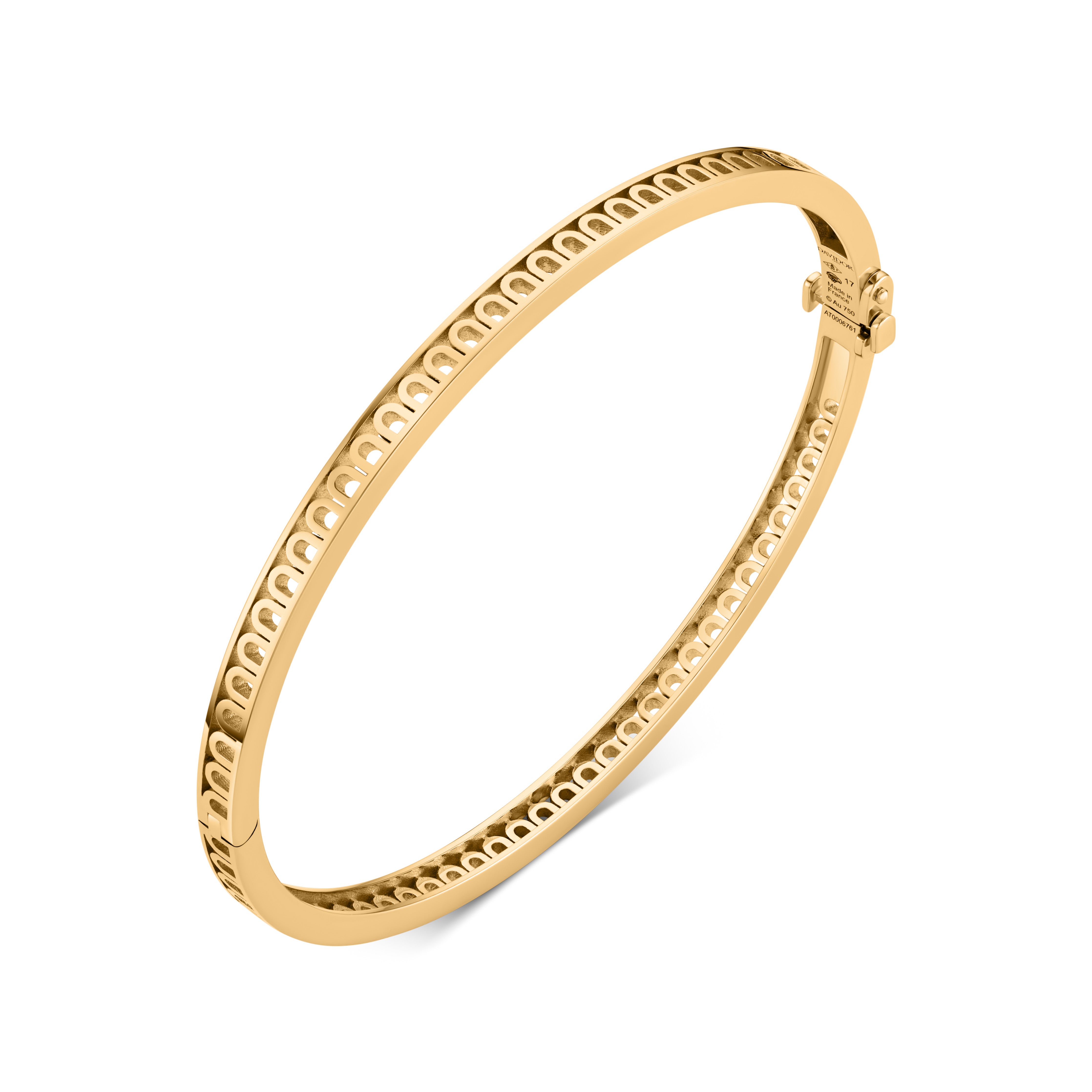 L'Arc Treille Bangle Mini, 18k Yellow Gold - DAVIDOR