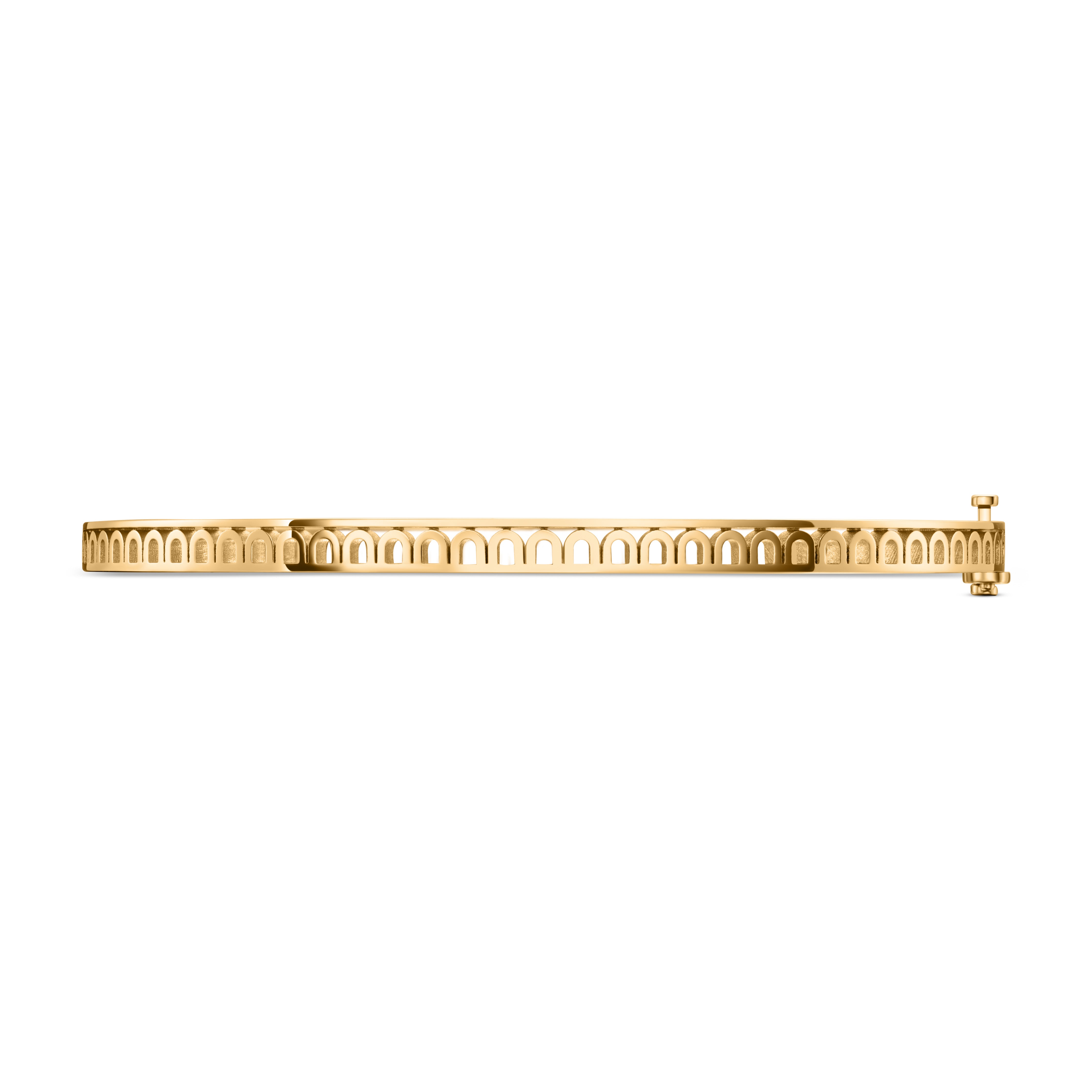 L'Arc Treille Bangle Mini, 18k Yellow Gold - DAVIDOR