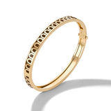 L'Arc de DAVIDOR Bangle PM, 18k Yellow Gold with Lacquered Ceramic - DAVIDOR