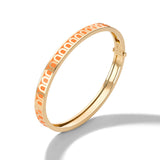 L'Arc de DAVIDOR Bangle PM, 18k Yellow Gold with Lacquered Ceramic - DAVIDOR