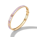 L'Arc de DAVIDOR Bangle PM, 18k Yellow Gold with Lacquered Ceramic - DAVIDOR