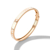 L'Arc de DAVIDOR Bangle PM, 18k Rose Gold with Lacquered Ceramic - DAVIDOR