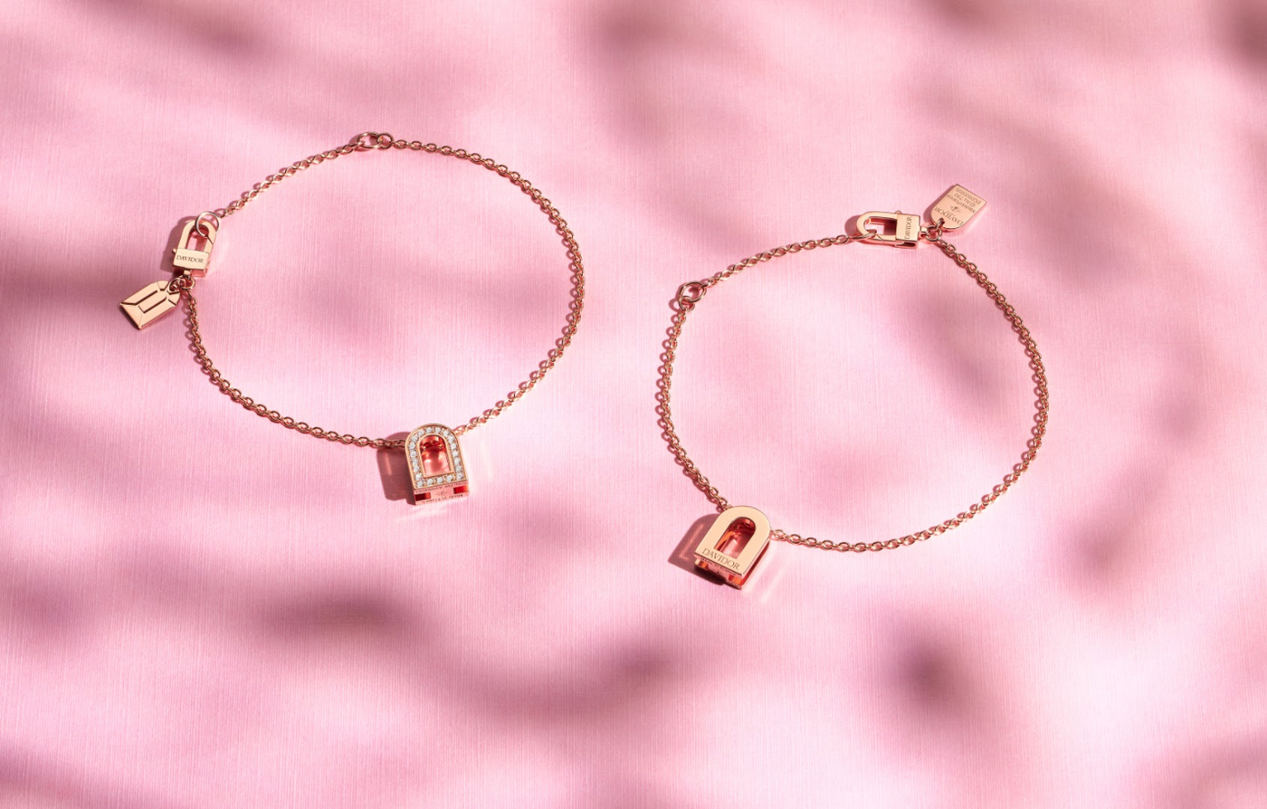 Lockit pink gold bracelet, Louis Vuitton
