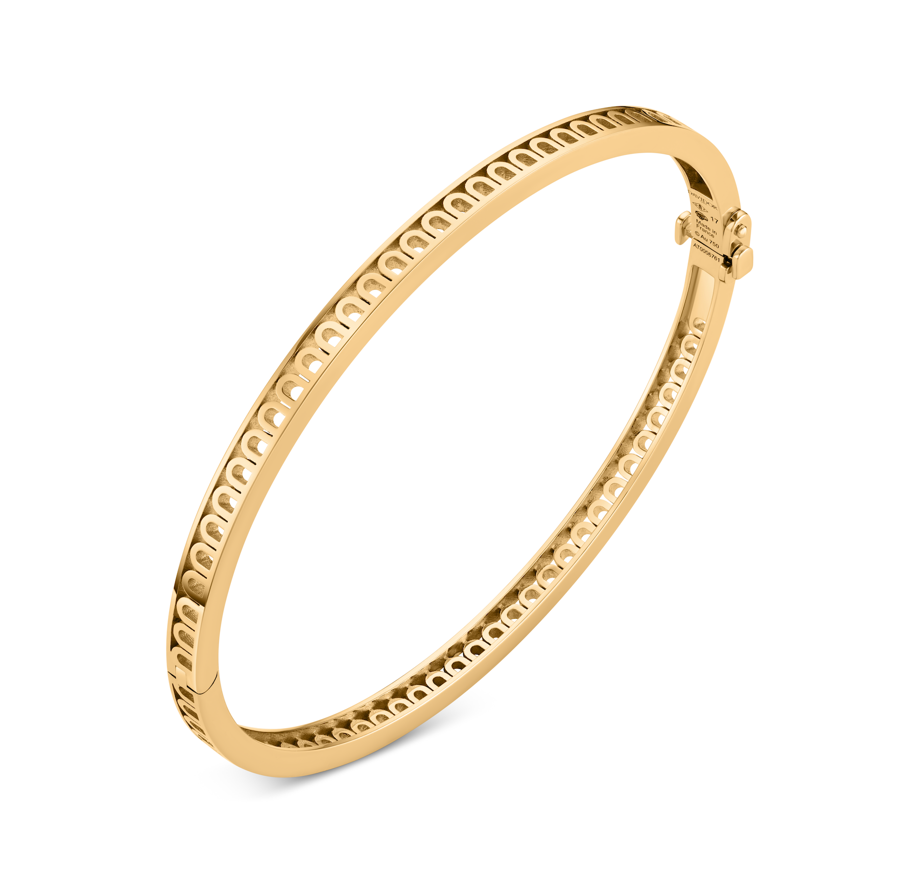L'Arc Treille Bangle Mini, 18k Yellow Gold - DAVIDOR