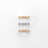 L'Arc Détail Ring PM, 18k Yellow Gold with Brilliant Diamonds - DAVIDOR