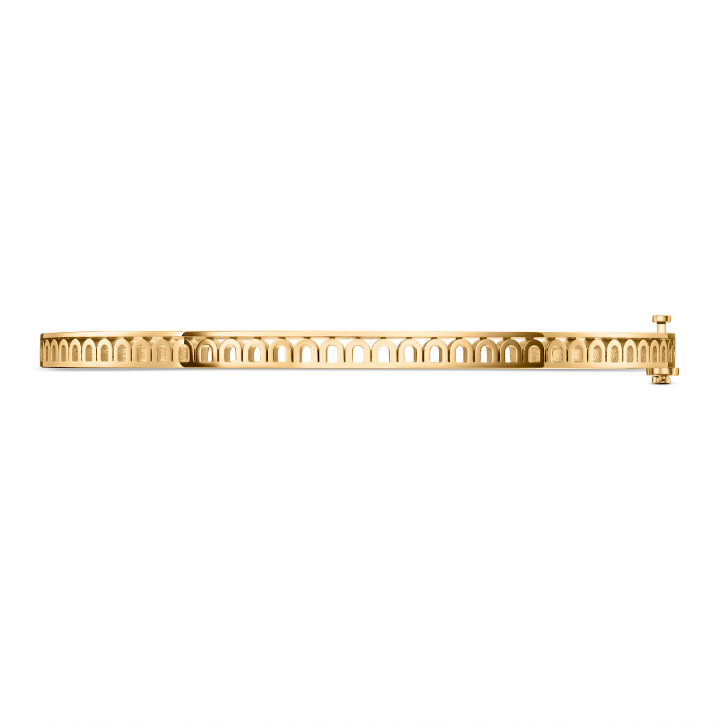 L'Arc Treille Bangle Mini, 18k Yellow Gold - DAVIDOR