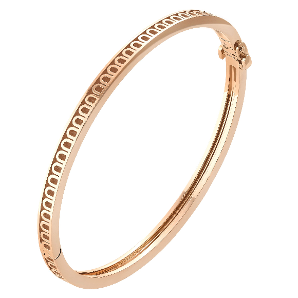 L'Arc de DAVIDOR Bangle Mini, 18k Rose Gold with Satin Finish - DAVIDOR