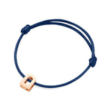 L'Arc Voyage Charm PM 18k Rose Gold on Silk Cord - DAVIDOR