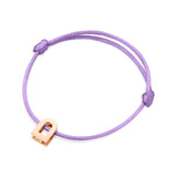 L'Arc Voyage Charm PM 18k Rose Gold on Silk Cord - DAVIDOR