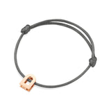 L'Arc Voyage Charm PM 18k Rose Gold on Silk Cord - DAVIDOR