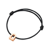 L'Arc Voyage Charm PM 18k Rose Gold on Silk Cord - DAVIDOR