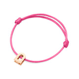 L'Arc Voyage Charm PM 18k Rose Gold on Silk Cord - DAVIDOR