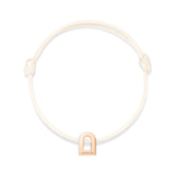 L'Arc Voyage Charm PM 18k Rose Gold on Silk Cord - DAVIDOR