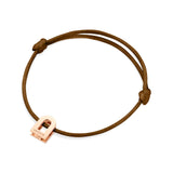 L'Arc Voyage Charm PM 18k Rose Gold on Silk Cord - DAVIDOR