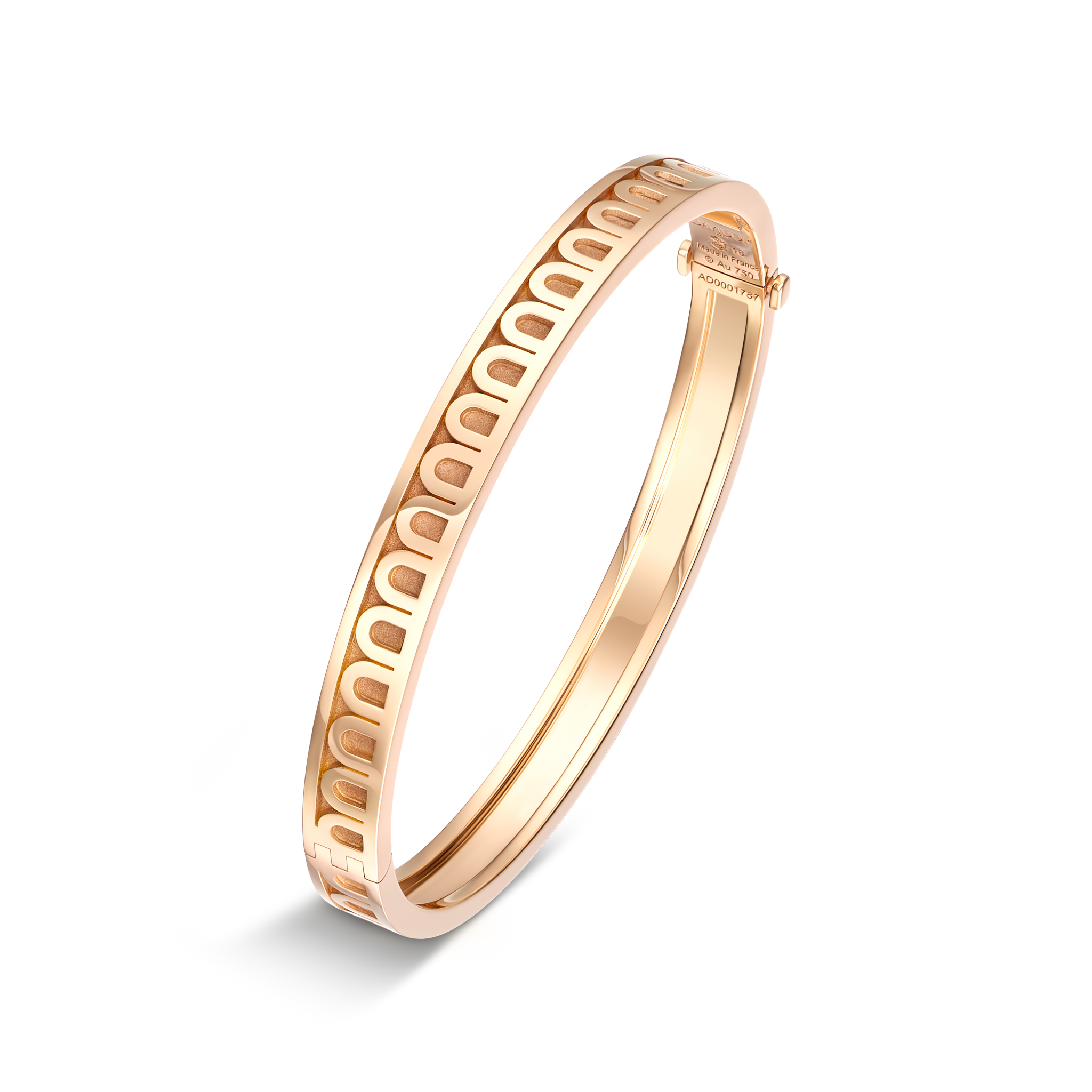 L'Arc de DAVIDOR Bangle PM, 18k Rose Gold with Satin Finish - DAVIDOR